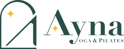 아이나 요가&필라테스 로고 영문